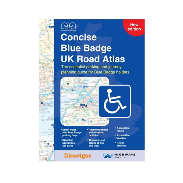 Blue Badge UK Road Atlas - Pie Guides