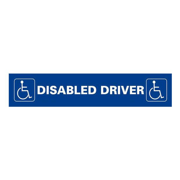 Disabled Driver Sticker - Pie Guides